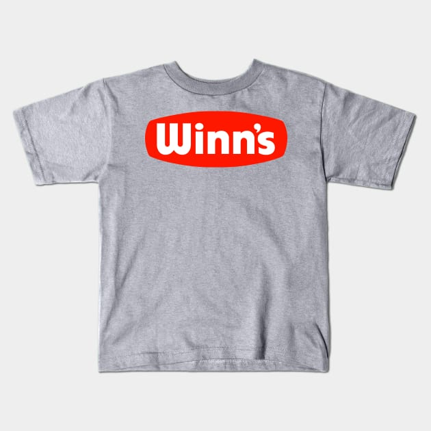 Winn's - A San Antonio tradition Kids T-Shirt by jerrodkingery